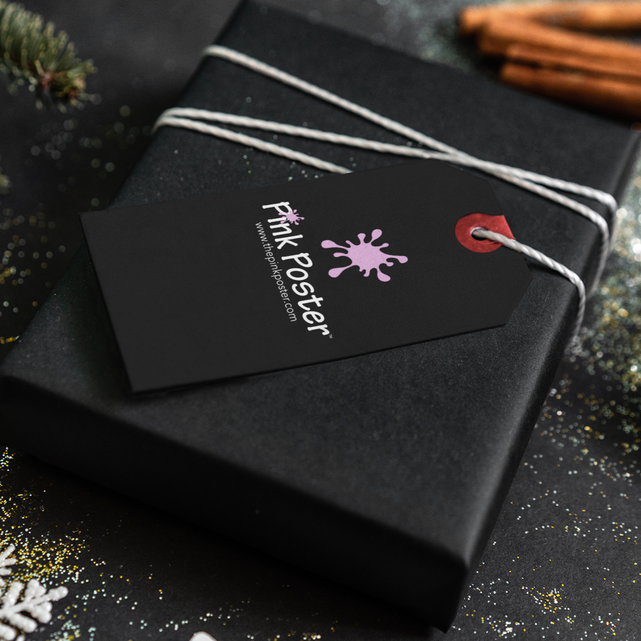 a Pink Poster gift box