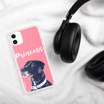 Custom phone case with dog art IPhone 11