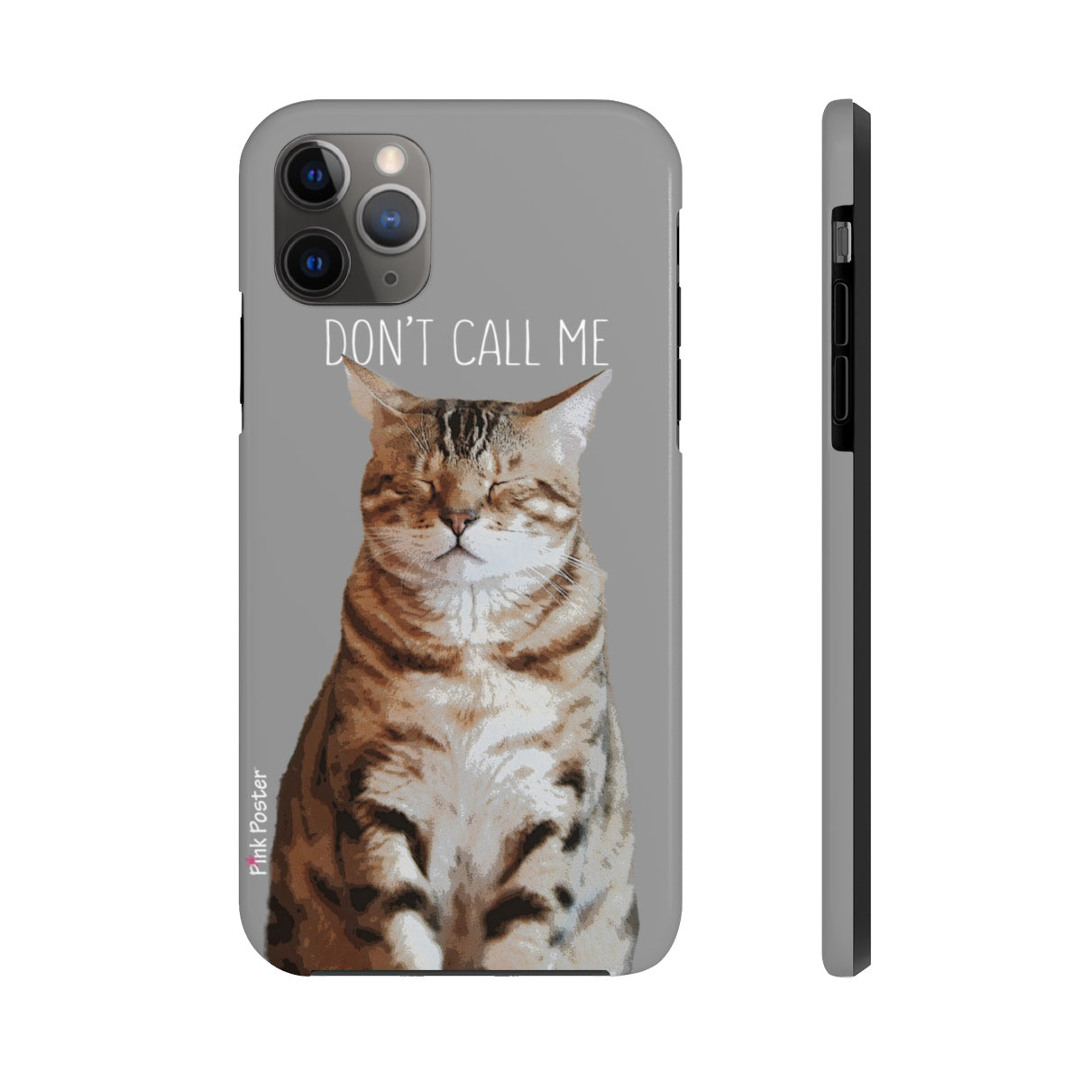 custom cat art on phone case