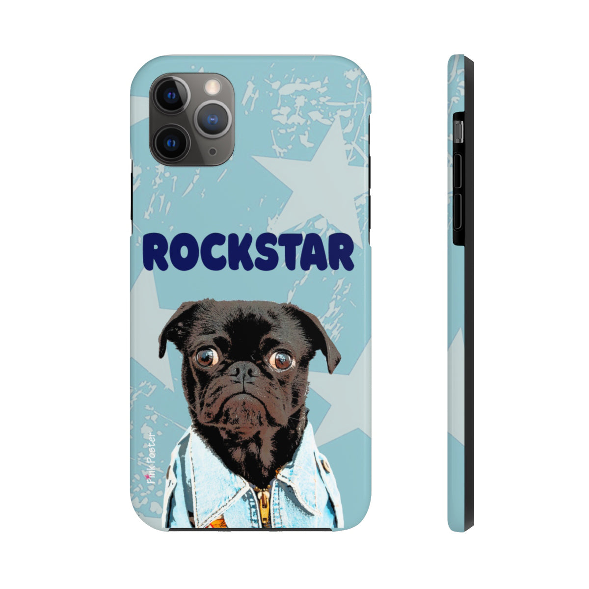 Custom phone case with pet art