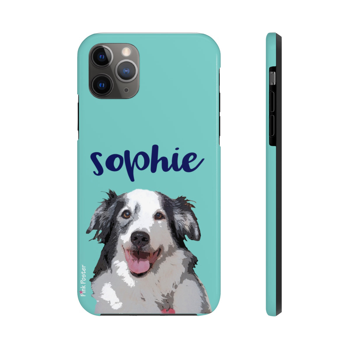 phone case with custom dog art